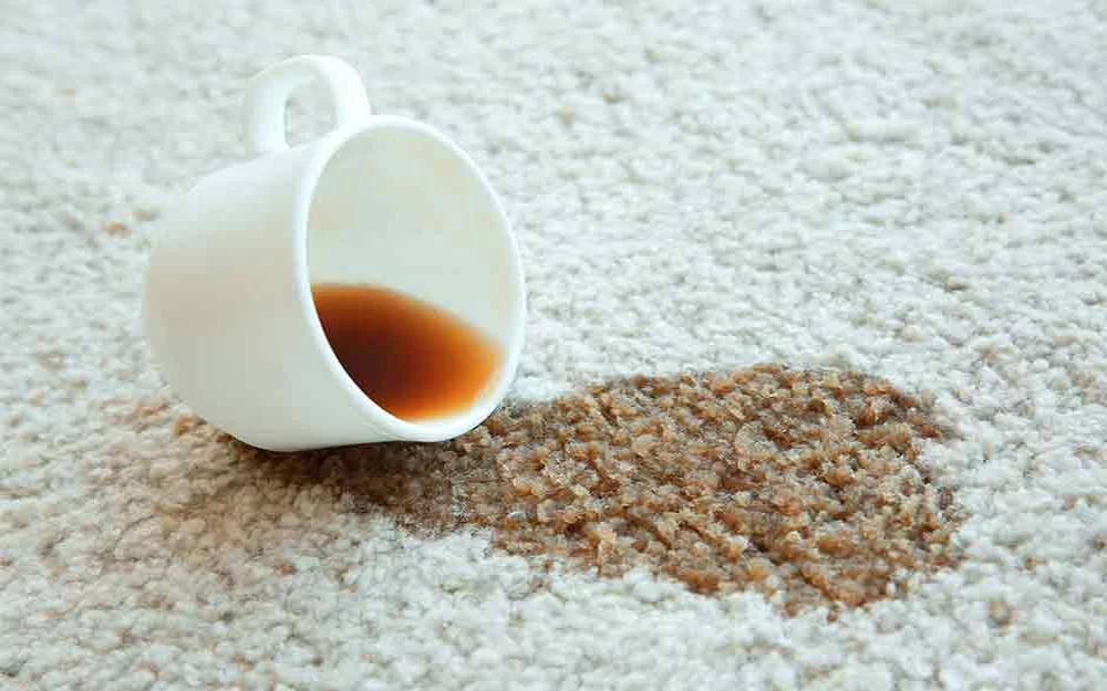 نحوه پاک کردن لکه چایی از روی فرش